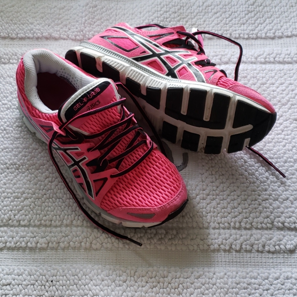 ASICS Gel Blurr33 Athletic ShoesSize 6.5 Pink Black - Picture 2 of 9